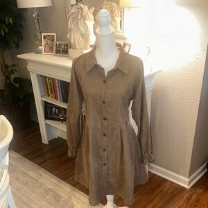 Kori Brown Mini Dress